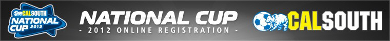 2012 US Youth Soccer Cal South National Cup Olders banner